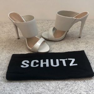 SCHUTZ White Heels